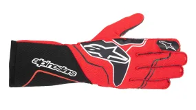 ALPINESTARS 3550123_13_M TECH 1-ZX v3 Racing gloves, FIA 8856-2018, black/red, Size M