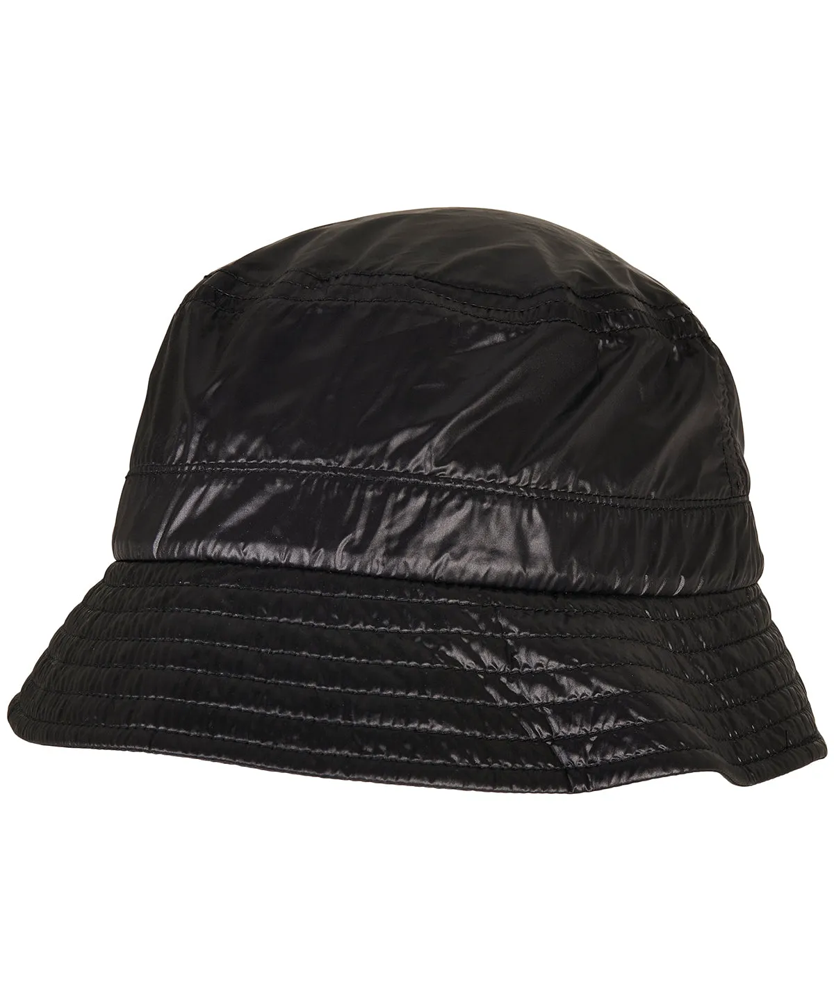 Black - Light nylon bucket hat