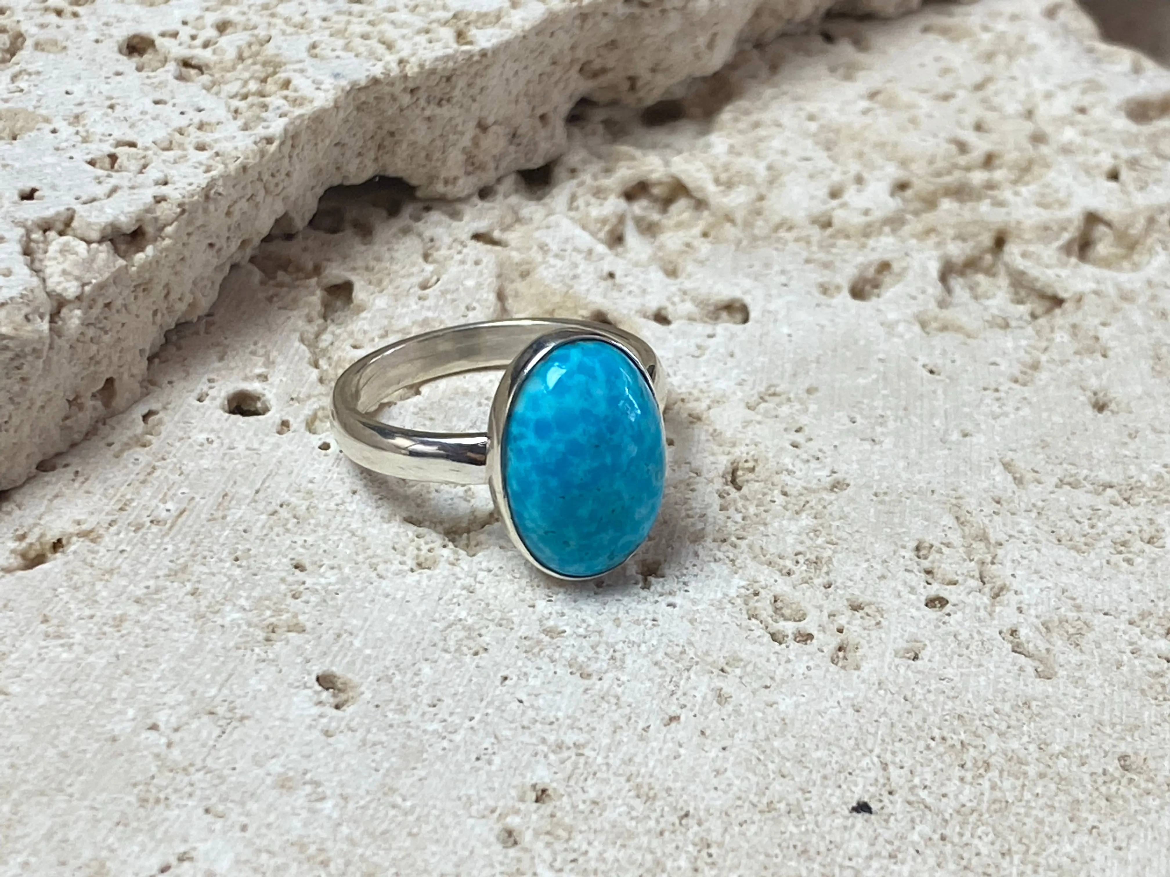 Blue Turquoise Rings