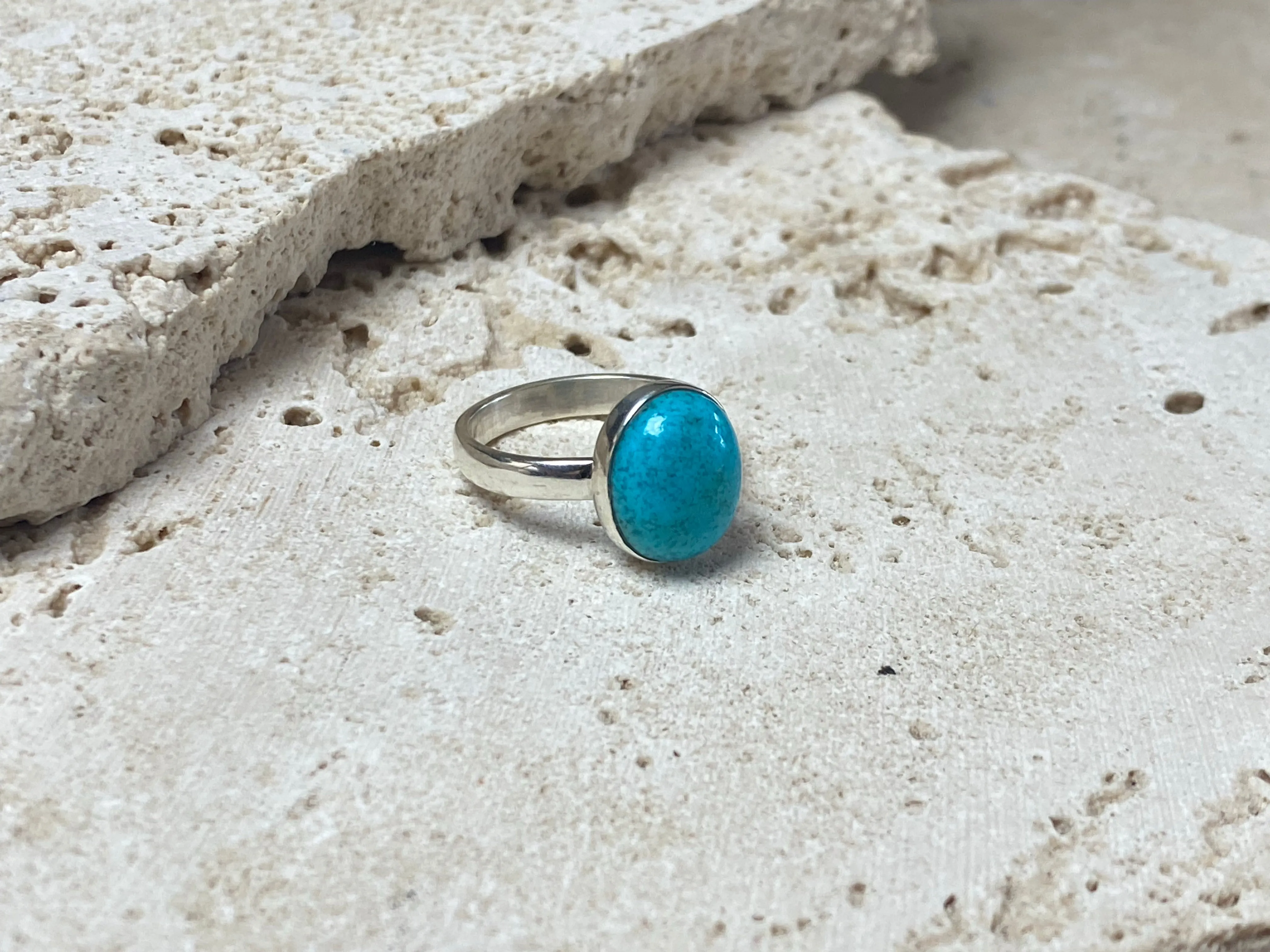 Blue Turquoise Rings