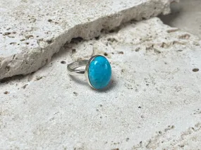 Blue Turquoise Rings