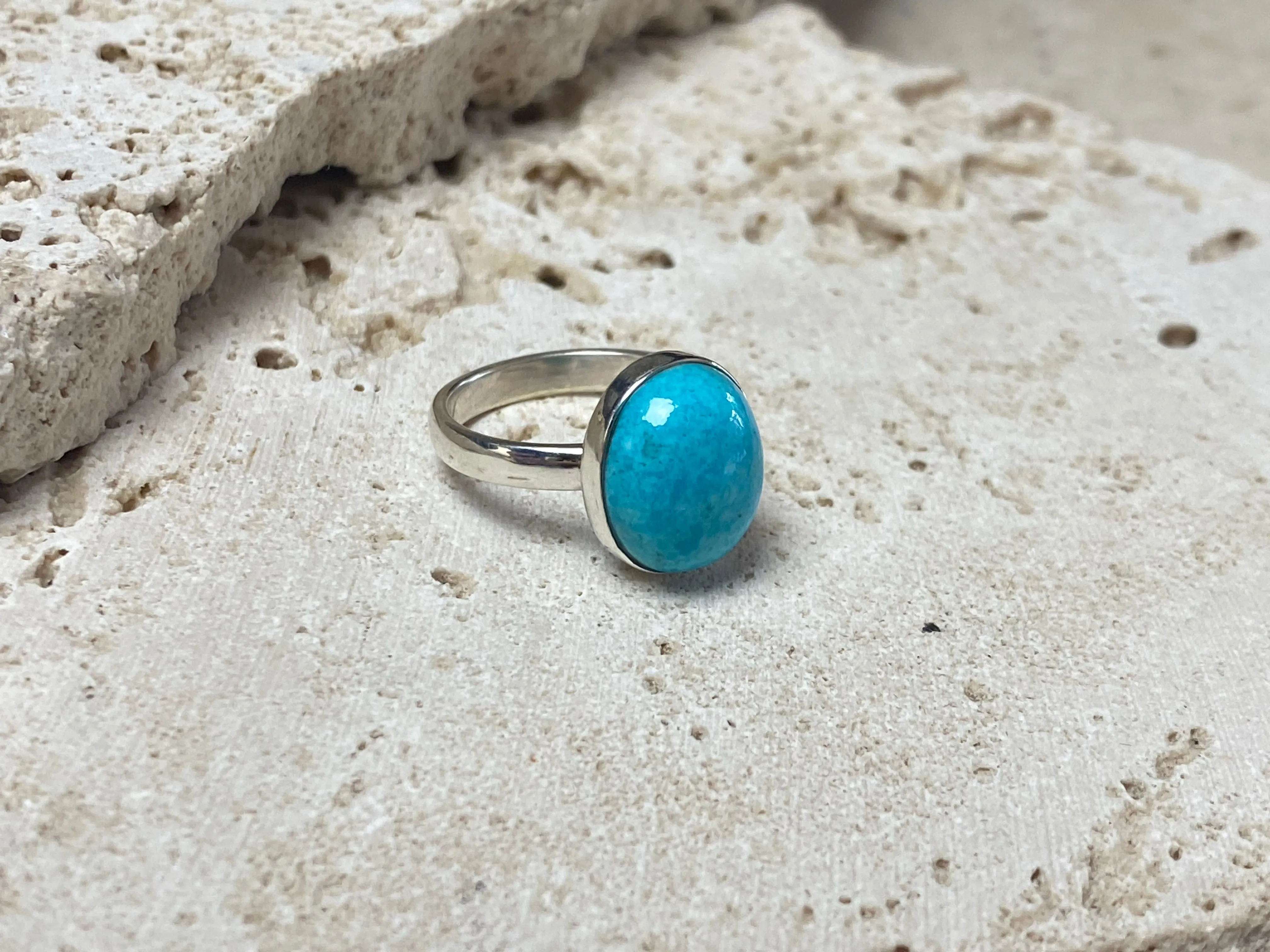 Blue Turquoise Rings