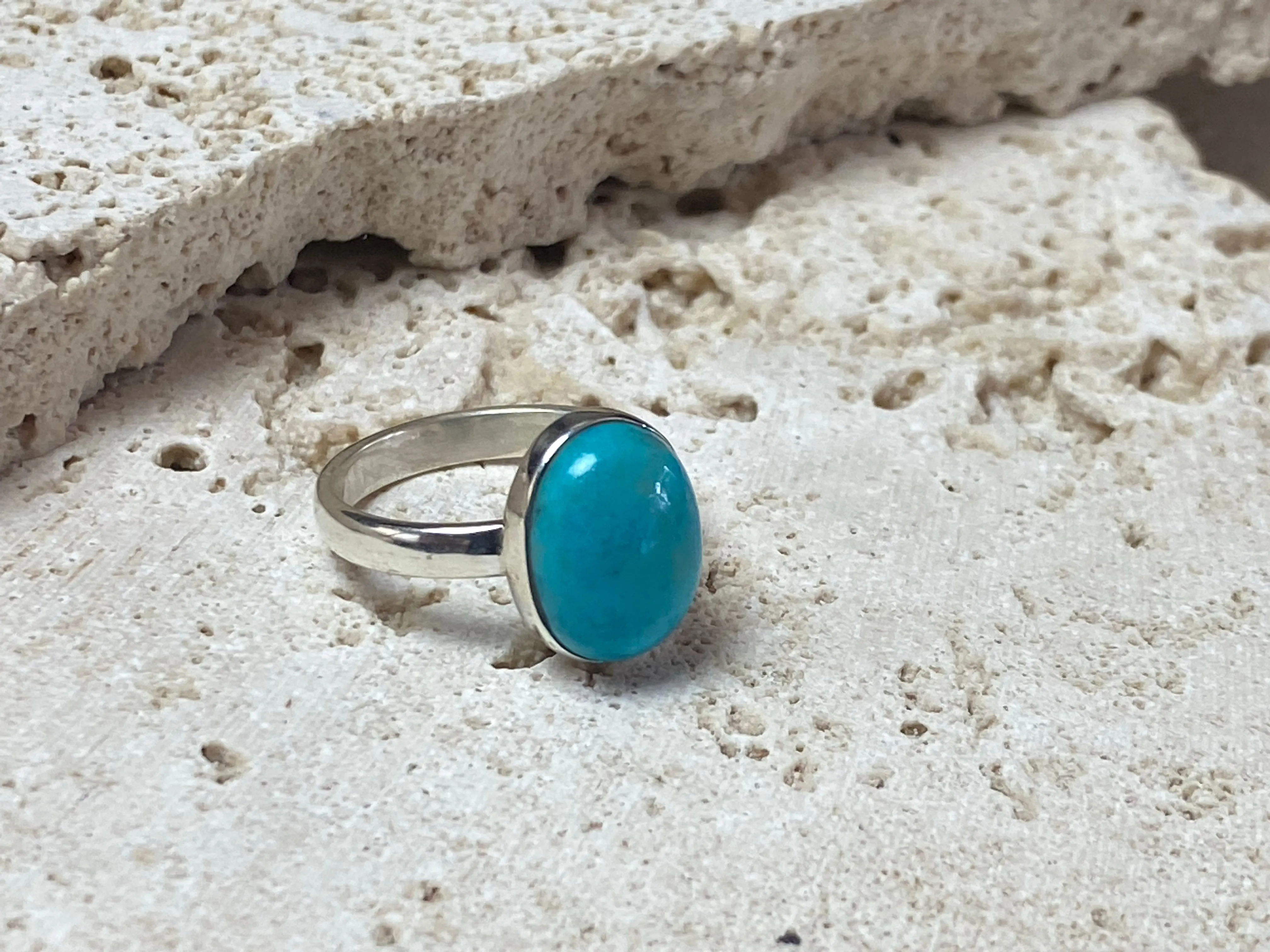 Blue Turquoise Rings