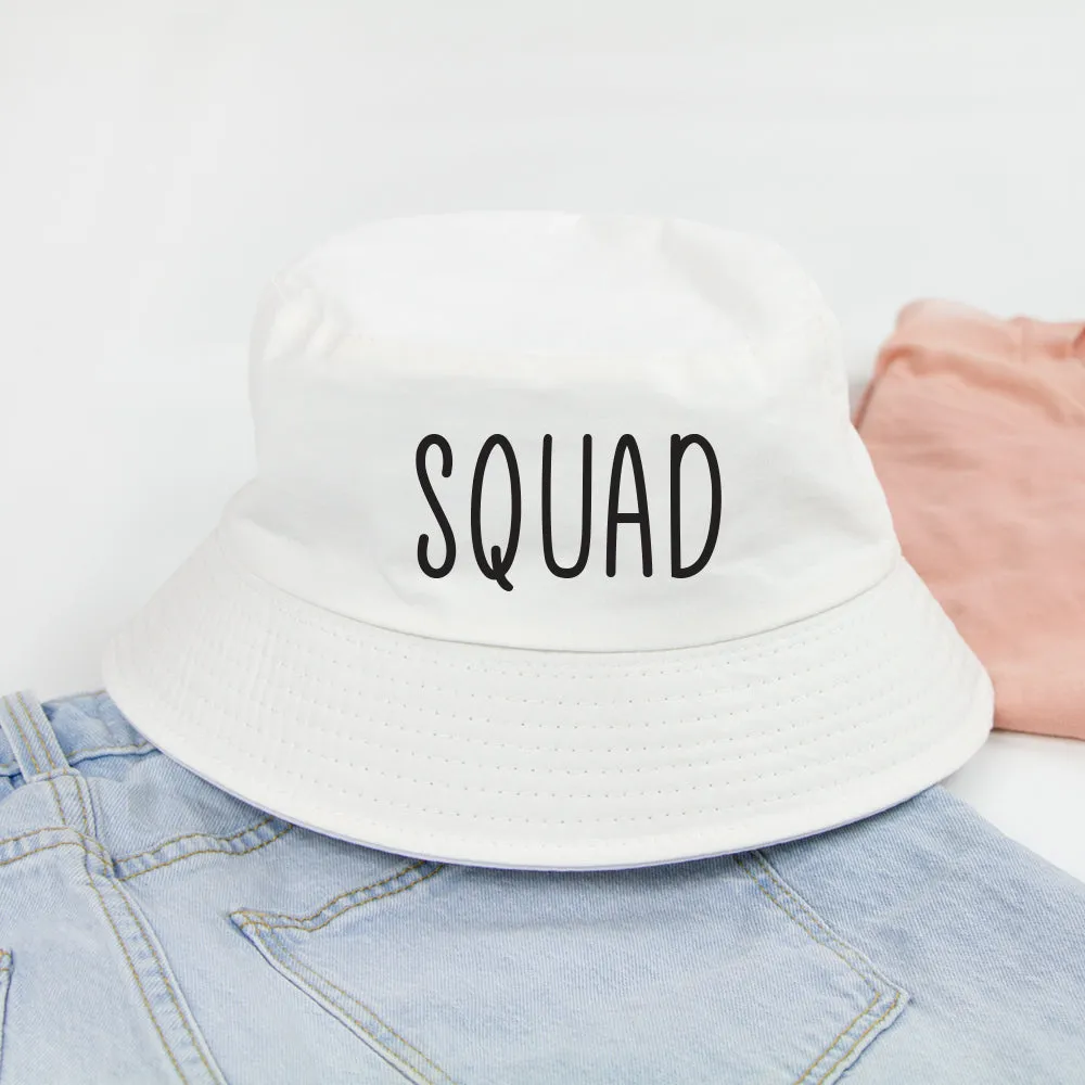 Bride Squad Wedding Party Bucket Hat