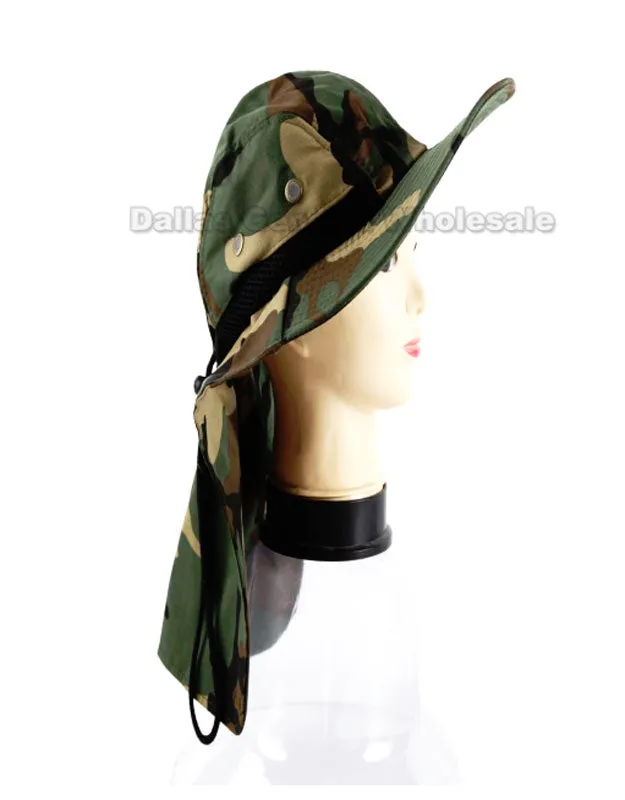 Bucket Hats with Neck Cloak Wholesale