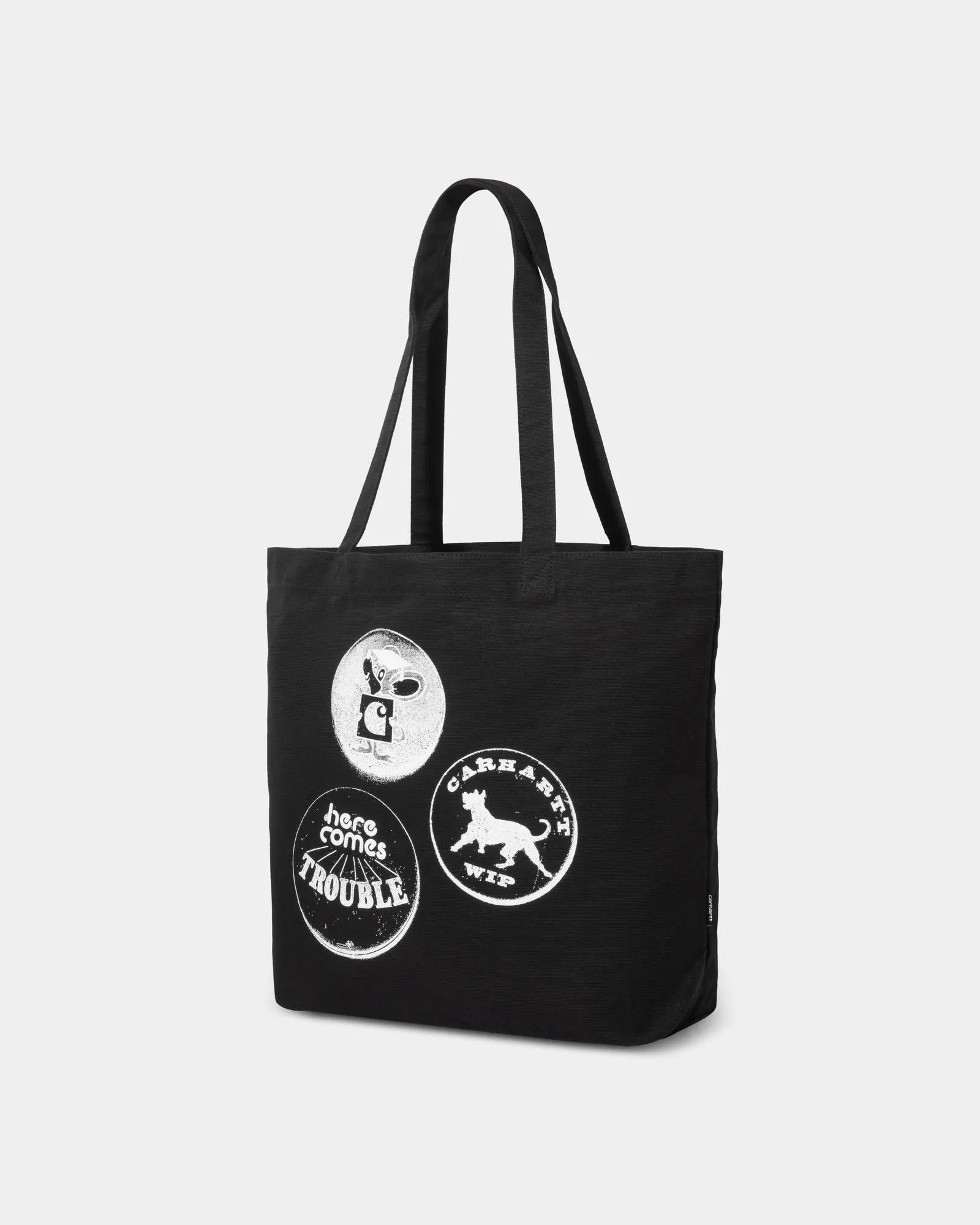 Canvas Graphic Tote | White Pins Print