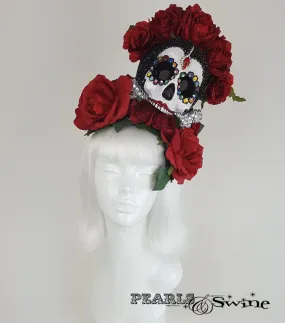 Day of the Dead Sugar Skull Hat "The Unforgotten"