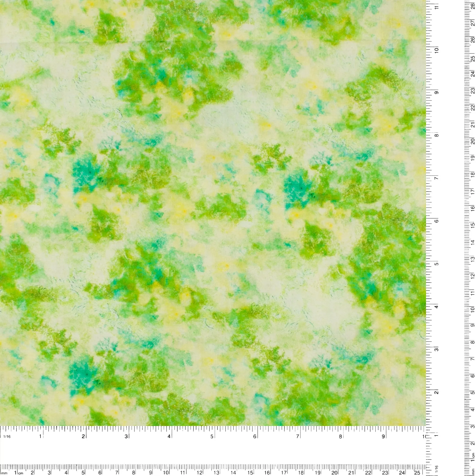 Digital Printed Voile - SOFIA - 007 - Green