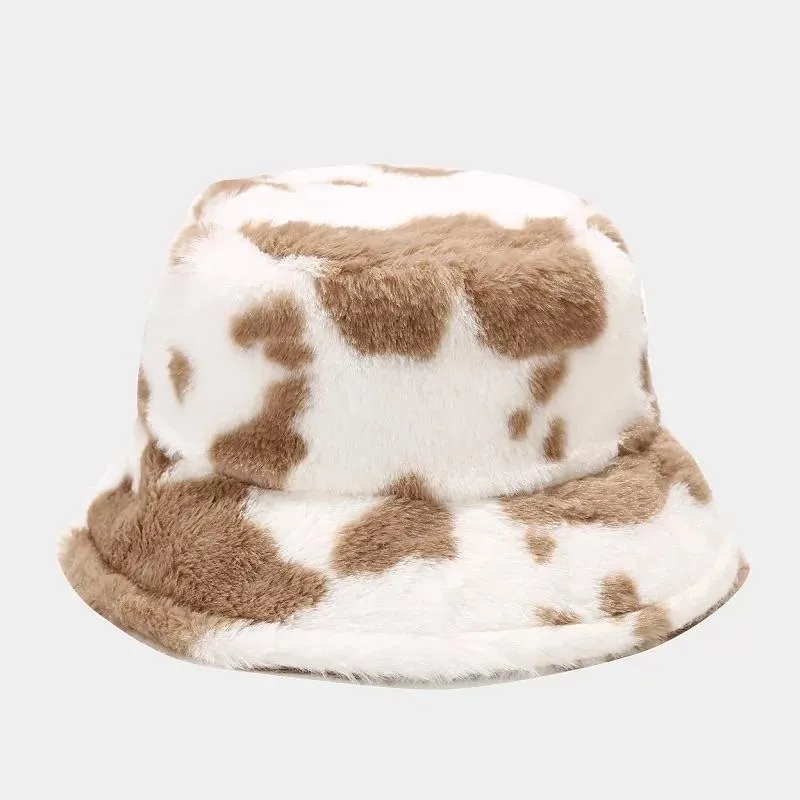 Fluffy Cow Bucket Hat 💗