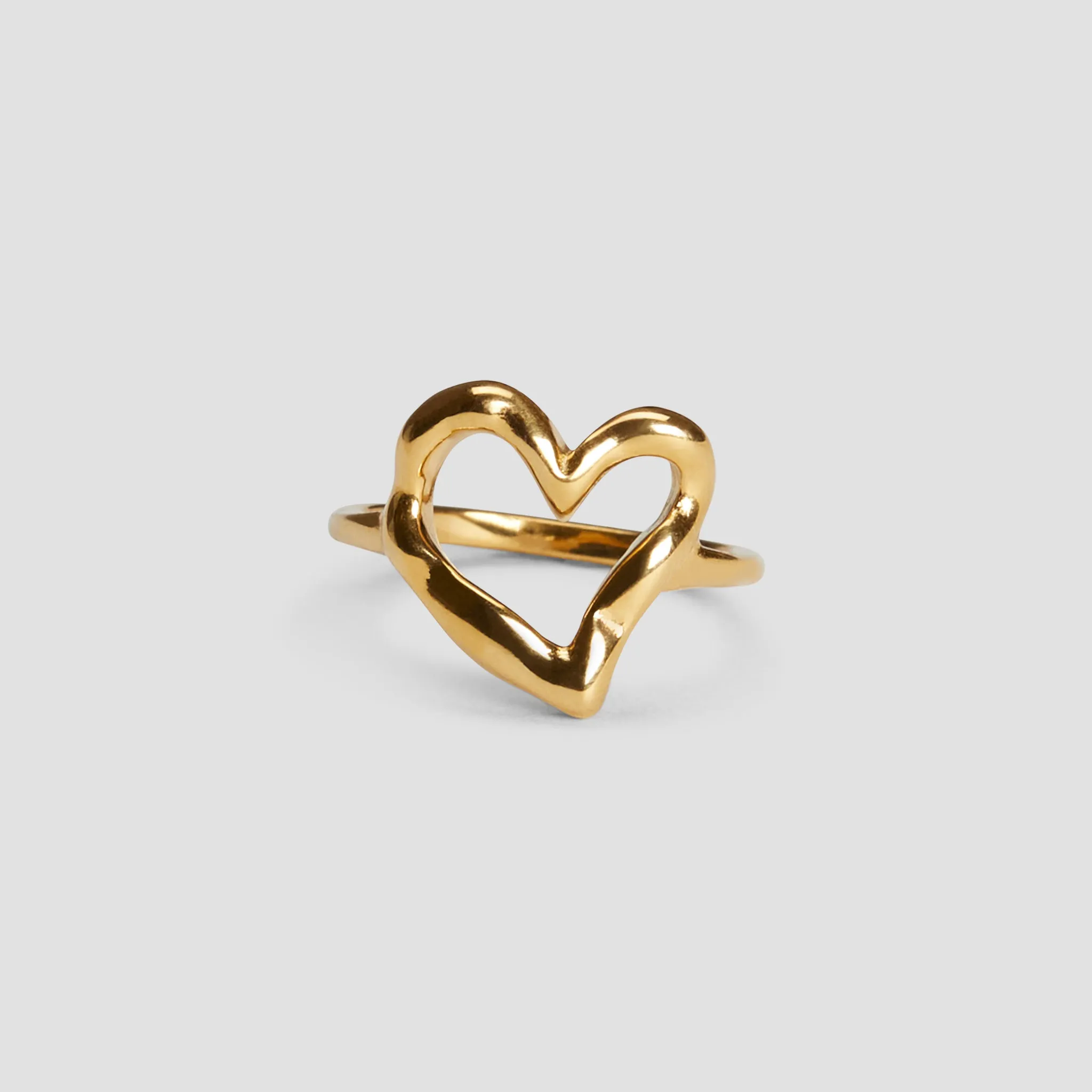 Heart 18k Gold Ring