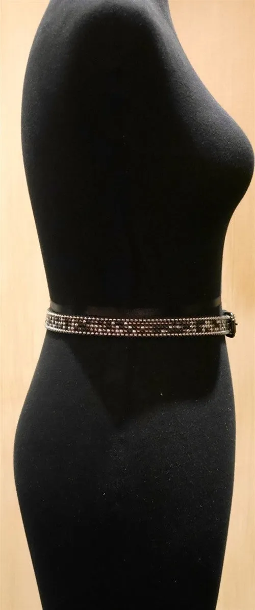 Hollywood Trading Company Malhini Studded Skinny Belt