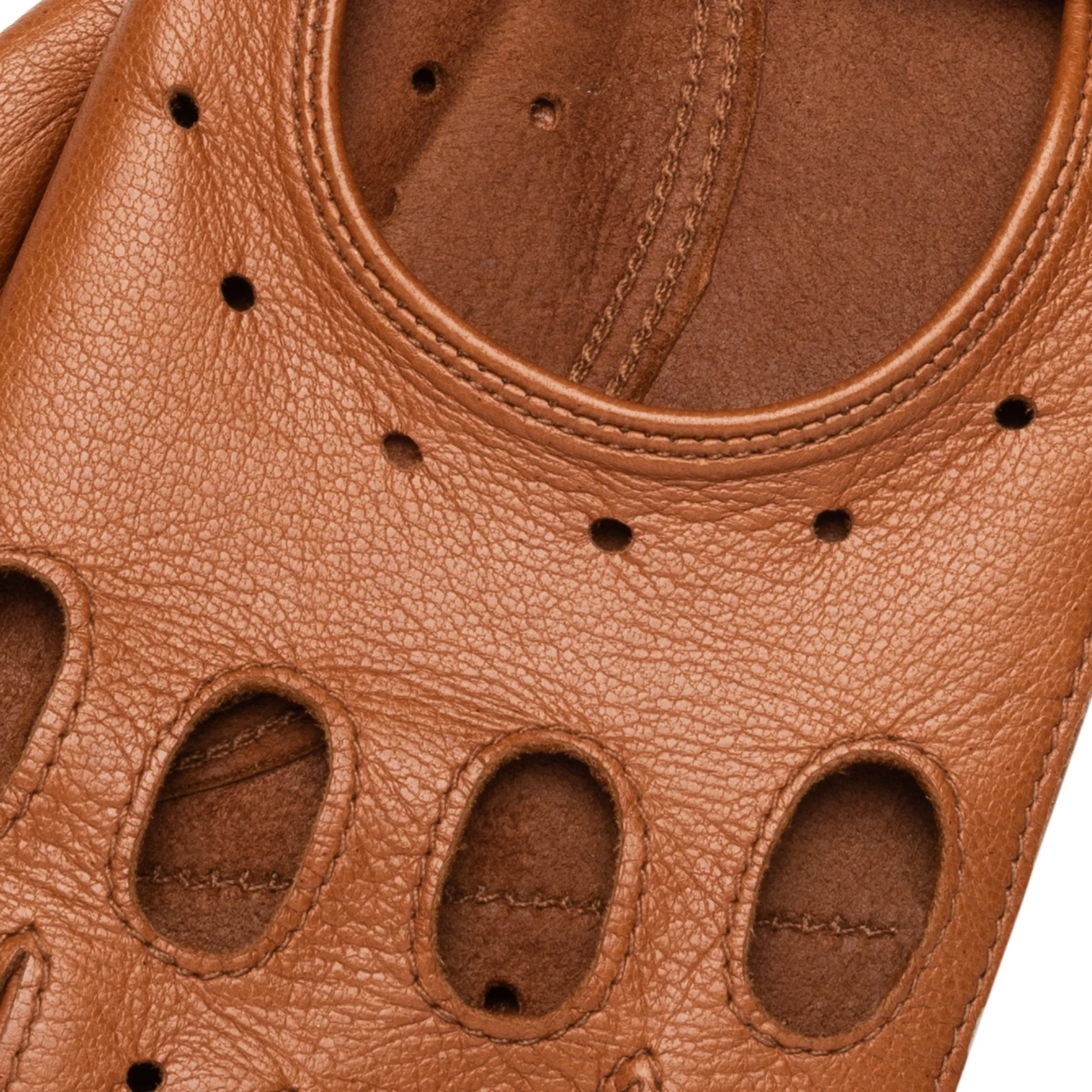 La Spezia Camel Leather Gloves