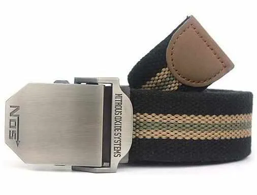 Men Canvas Outdoor Belt