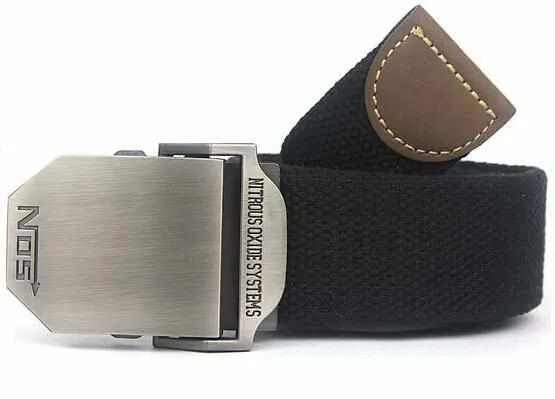 Men Canvas Outdoor Belt