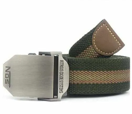 Men Canvas Outdoor Belt