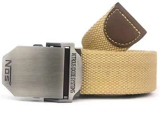 Men Canvas Outdoor Belt