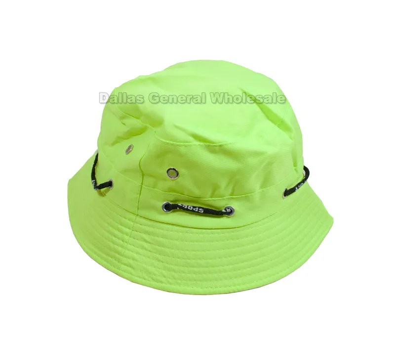 Neon Color Fishing Hats Wholesale