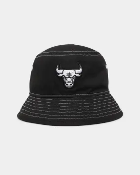 New Era Chicago Bulls 'Black/White Contrast' Bucket Hat Black