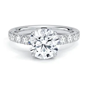 Oly 2 carat Solitaire Silver Ring