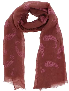 Paisley Print Scarf