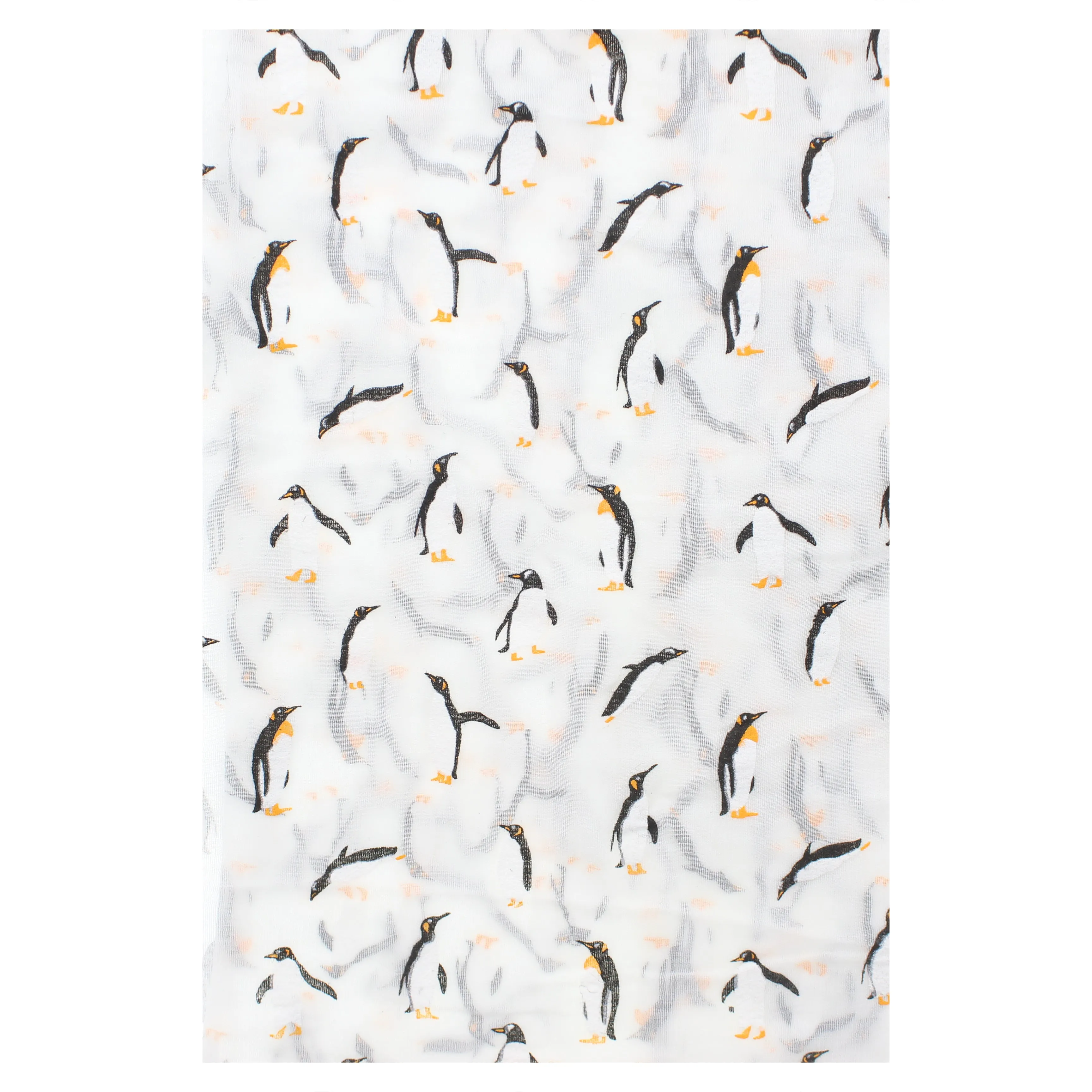 Scarf with Mini Penguins