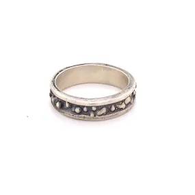 Seek Meditation Ring in Silver