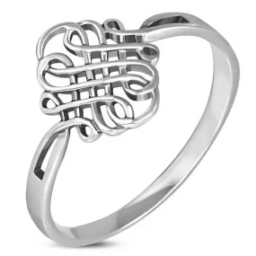 Sterling Silver Plain Celtic Knot Ring