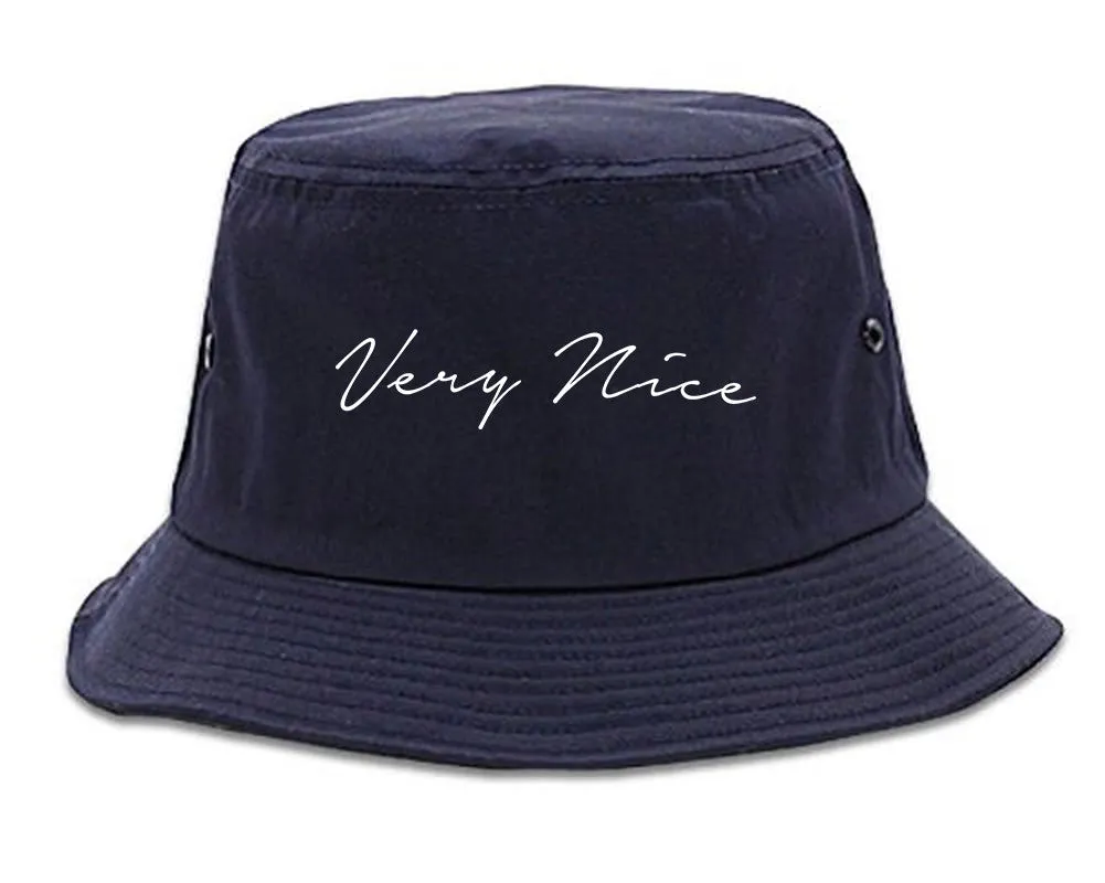 Very Nice Script Bucket Hat